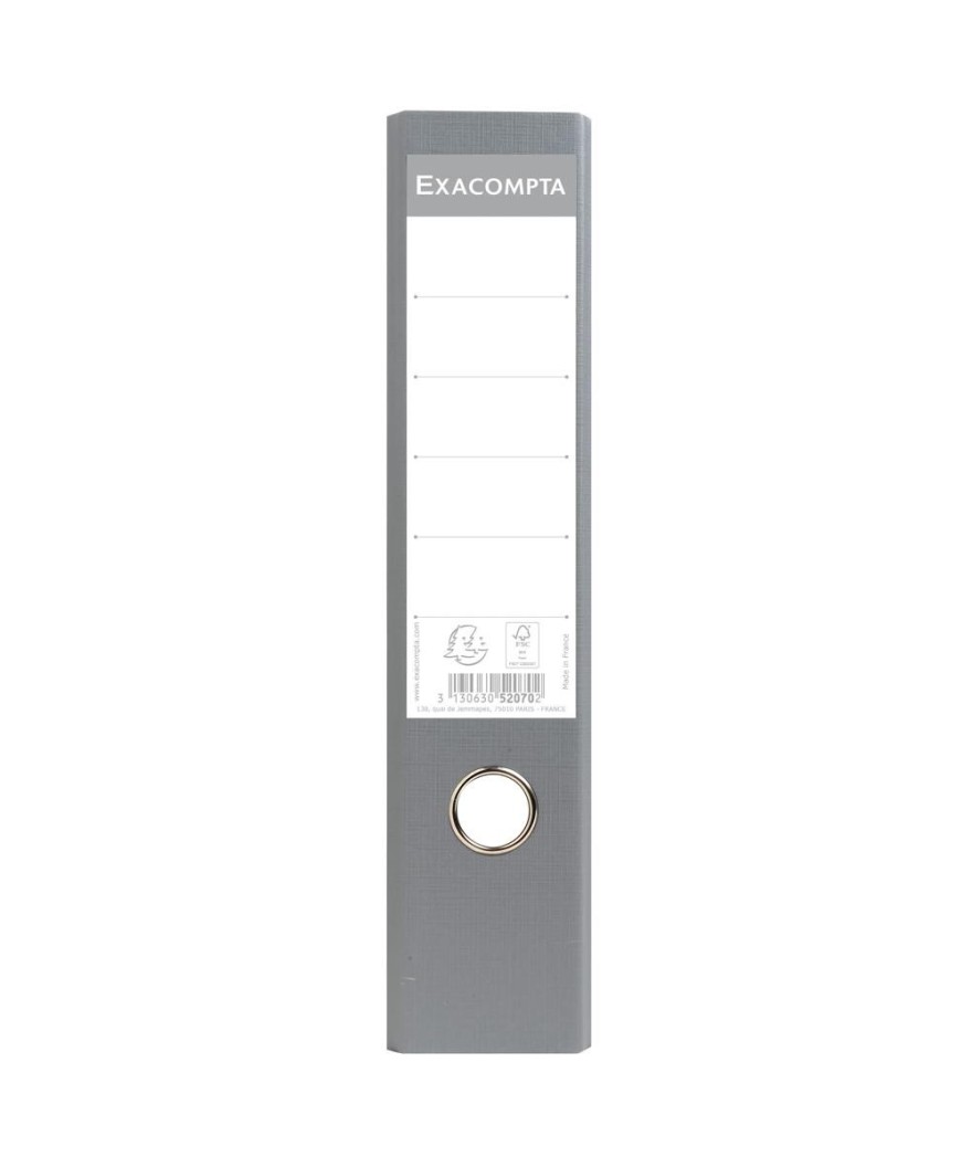 C.L.PAPIER MARBRE DOS GRIS A4 D70 A/PERF
