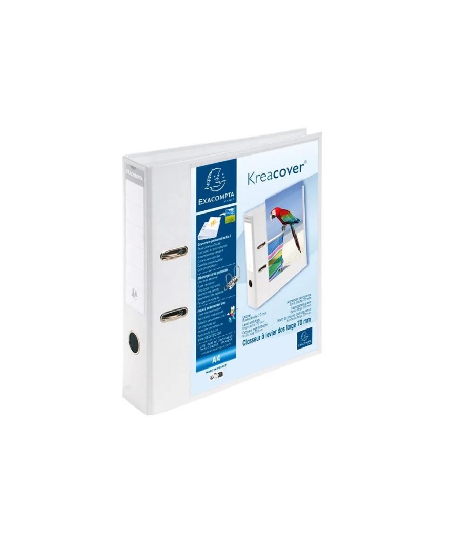 C.L PVC perso KC A4 D70 PremTouch blanc