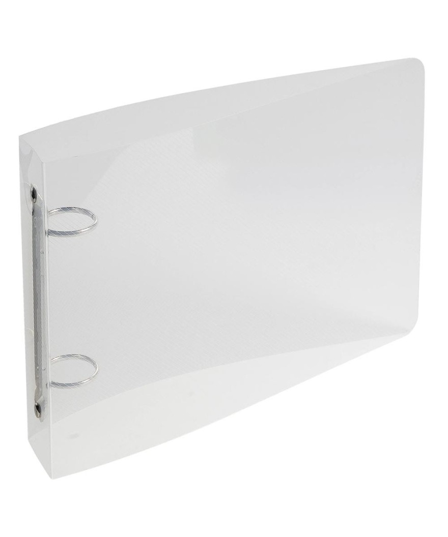 Classeur 165x240 2anx 25mm Crystal trans