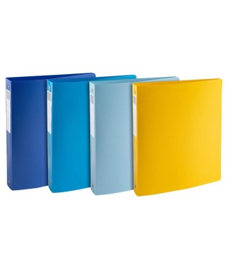 Classeur 4an 30mm PP A4 Bee Blue coul.as