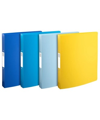 Classeur 2an 30mm PP A4 Bee Blue coul.as