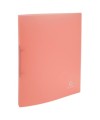 Classeur 2A 30mm A4+ ChromPastel Corail