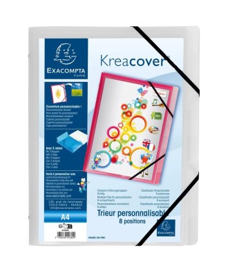 Trieur 3Rab. 8Comp PP Krea Cover Chroma