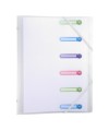 Trieur 3 rab. 6 comp PP Chromaline blanc