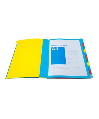 Trieur dos extensible 12 comp 4 coul ass