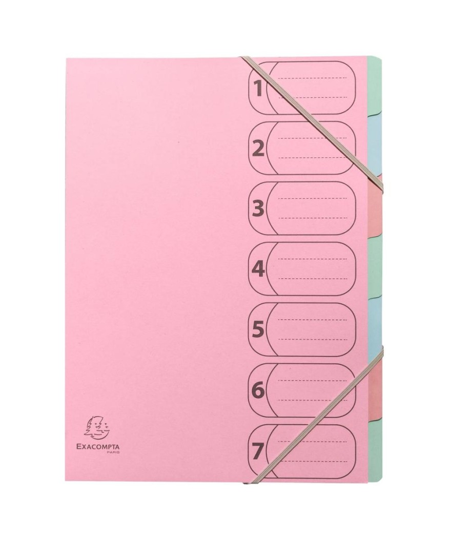 Trieur Harmonika 7 compart A4 AutentiK