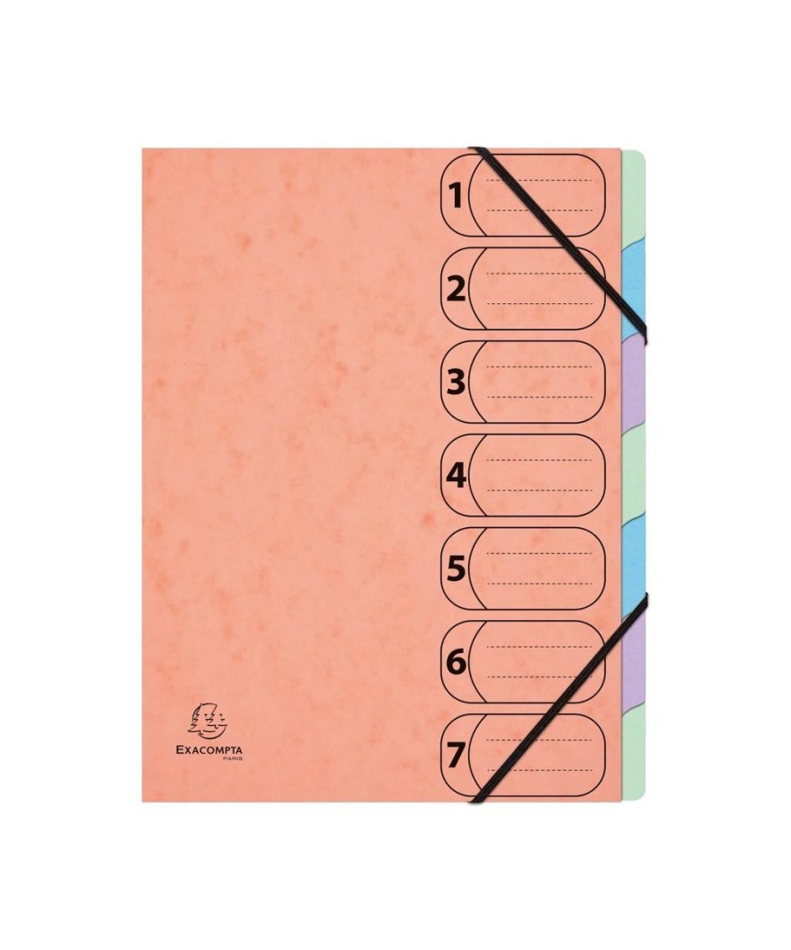 Trieur Harmonika 7 compart A4 AQUAREL
