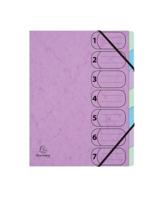 Trieur Harmonika 7 compart A4 AQUAREL