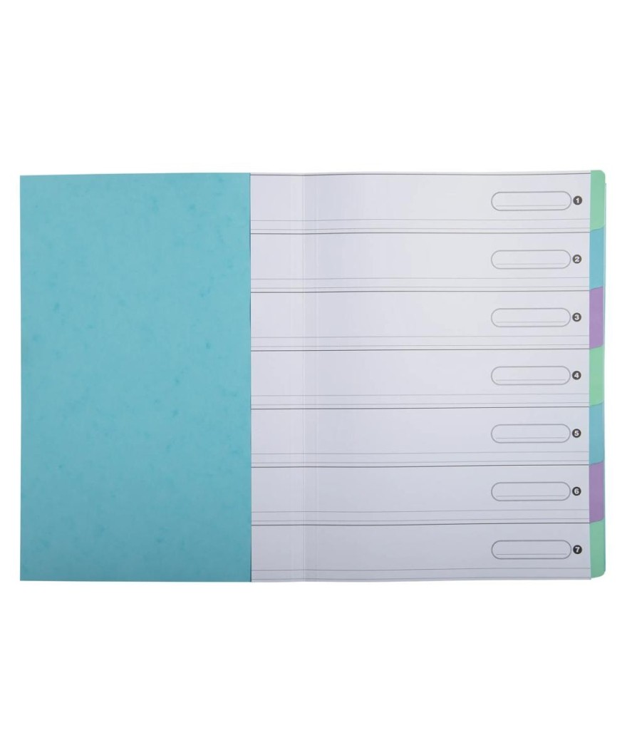 Trieur Harmonika 7 compart A4 AQUAREL