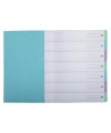 Trieur Harmonika 7 compart A4 AQUAREL