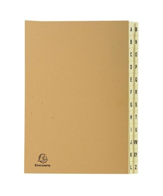 Trieur 24 Comp. A-Z FOREVER kraft brun