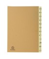 Trieur 24 Comp. A-Z FOREVER kraft brun
