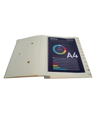 Trieur 24 Comp. A-Z FOREVER kraft brun
