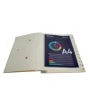Trieur 24 Comp. A-Z FOREVER kraft brun