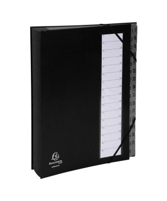 Trieur 32 compartiments Numériques Noir