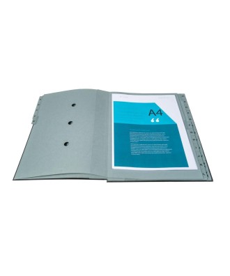 Trieur 24 compart. Alphabétiques Noir