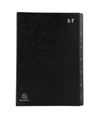 Trieur Ordonator numérique 1-7 noir