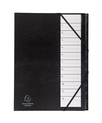 TRIEUR A CAVALIER 12 COMP. NUM. NOIR