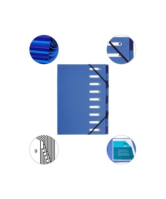 Trieur 9C Dos ext.FOREVER Bleu France