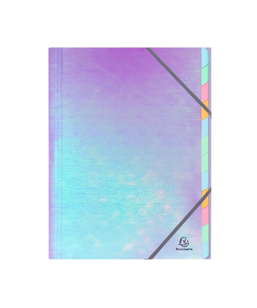 Trieur agrafé PP+carte 12. A4 Candy Tidy