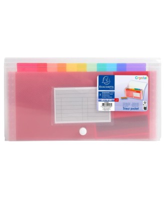 Trieur pocket PP 7 Comp.14x26 CRYSTAL