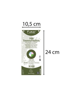 Pq 100 fiches Interc.recycl. 105x240 Ass