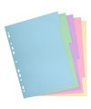 INTERCAL.CARTE FORTE A4 5P Coul Pastel