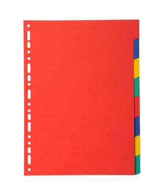 Intercalaire 8 pos.CARTE MARBREE A4
