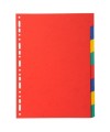 Intercalaire 8 pos.CARTE MARBREE A4