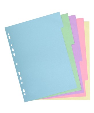 Interc. 5P A4+ Carte 170g pastel