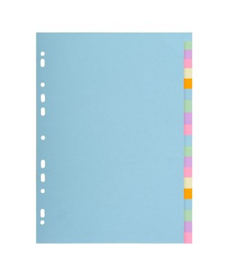 Interc. 20T A4 Carte 160g pastel