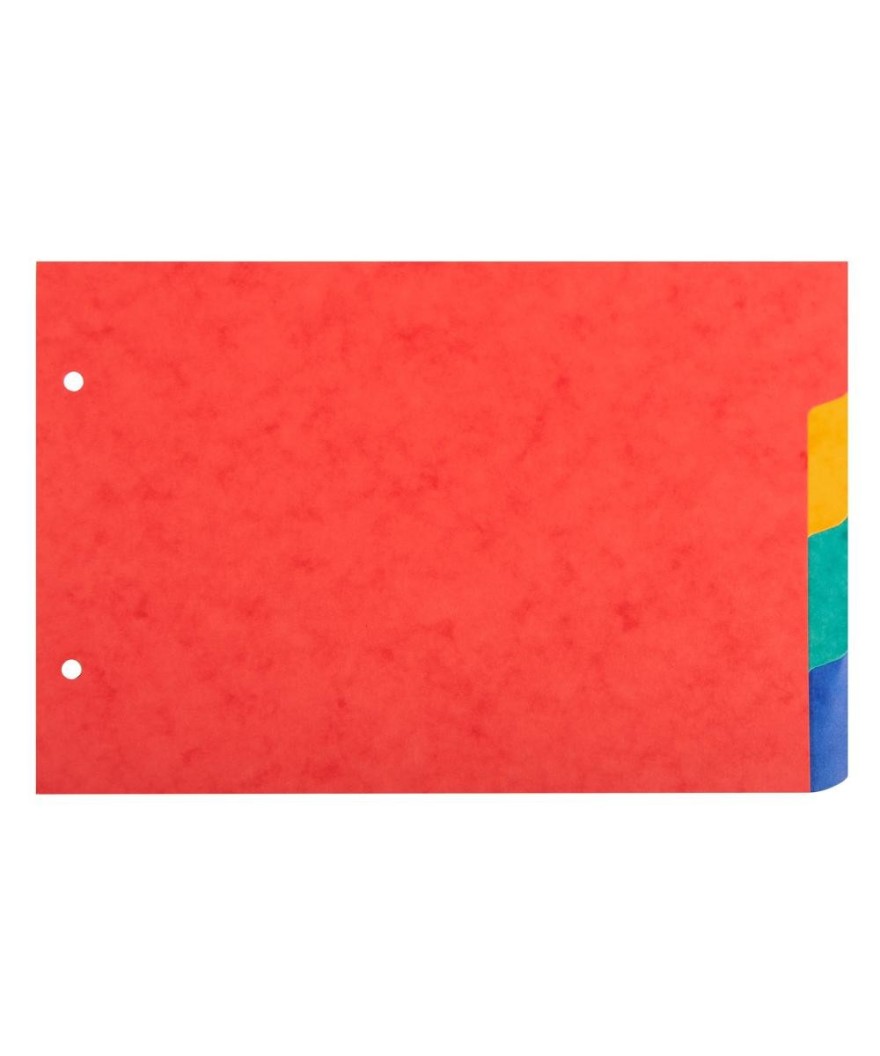 Intercalaires 14,8x21 carte lustrée 4Pos