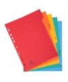 Intercalaire indexé NF A4 1-5