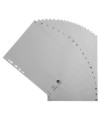 Intercalaires PP recycl gris A4 20p A-Z