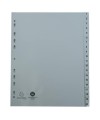 Intercal.impr.A4 Num.1-20 PP recycl gris