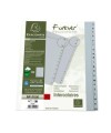 Intercalaires PP gris A4+ 20p A-Z