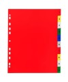 Intercalaires 1-10 A4+ PP onglets impr.