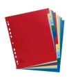 Intercalaires 1-10 A4+ PP onglets impr.