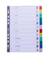 Intercal.A4 Mois PP coul.+ index