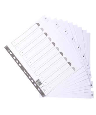 Intercal.carte blanche A4+ 10 Pos.1-10