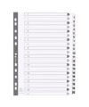 Intercal.carte blanche A4 20 Pos.1-20
