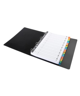 Intercal. A-Z A4 20p carte bl.+ongl.coul