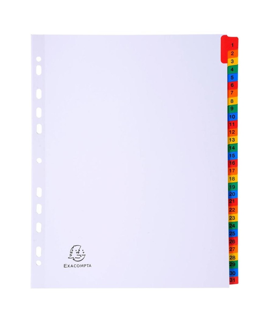 Intercal.31P A4+ carte bl./ongl.coul.imp