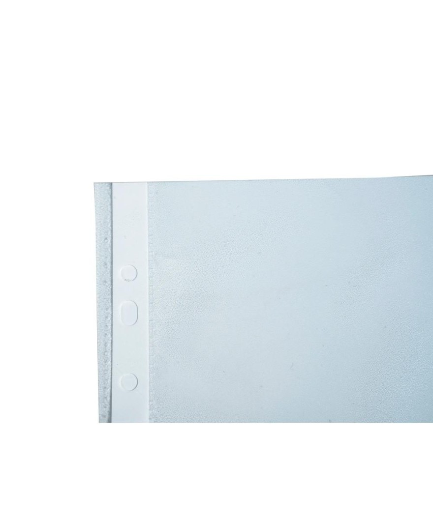 Sach.100 poch.perfo A5 PP Stand. grainé