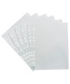 Pt 25 Poch.perforées PP recyclé  120µ A4