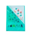 Sachet 10 poch.Coin A4 PP Lisse 120µ ass