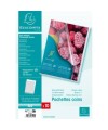 Sachet10 poch.Coin A4 PP grainé 120µ inc