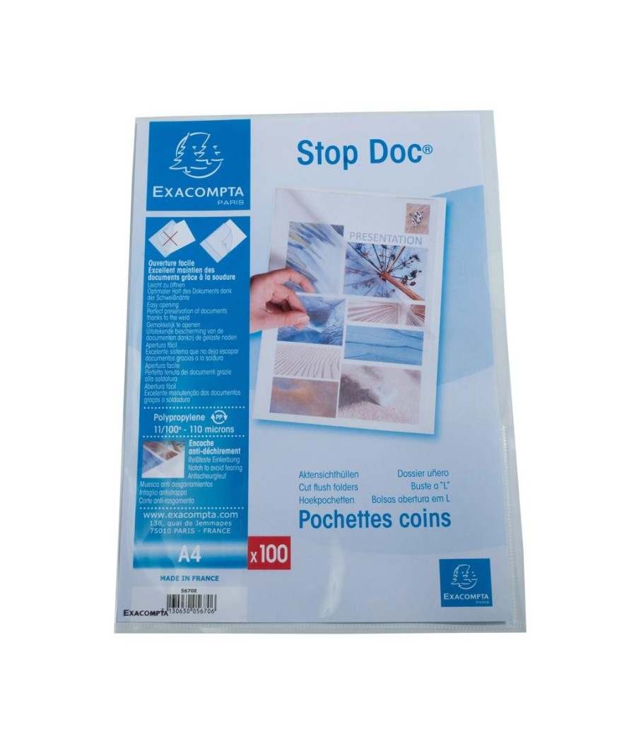 E.C.100 POCH. COINS PP 11/100°STOP DOC