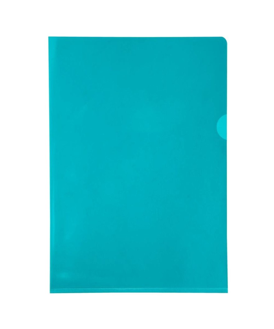 SACH. 10 POCHETTES COINS  PVC VERT