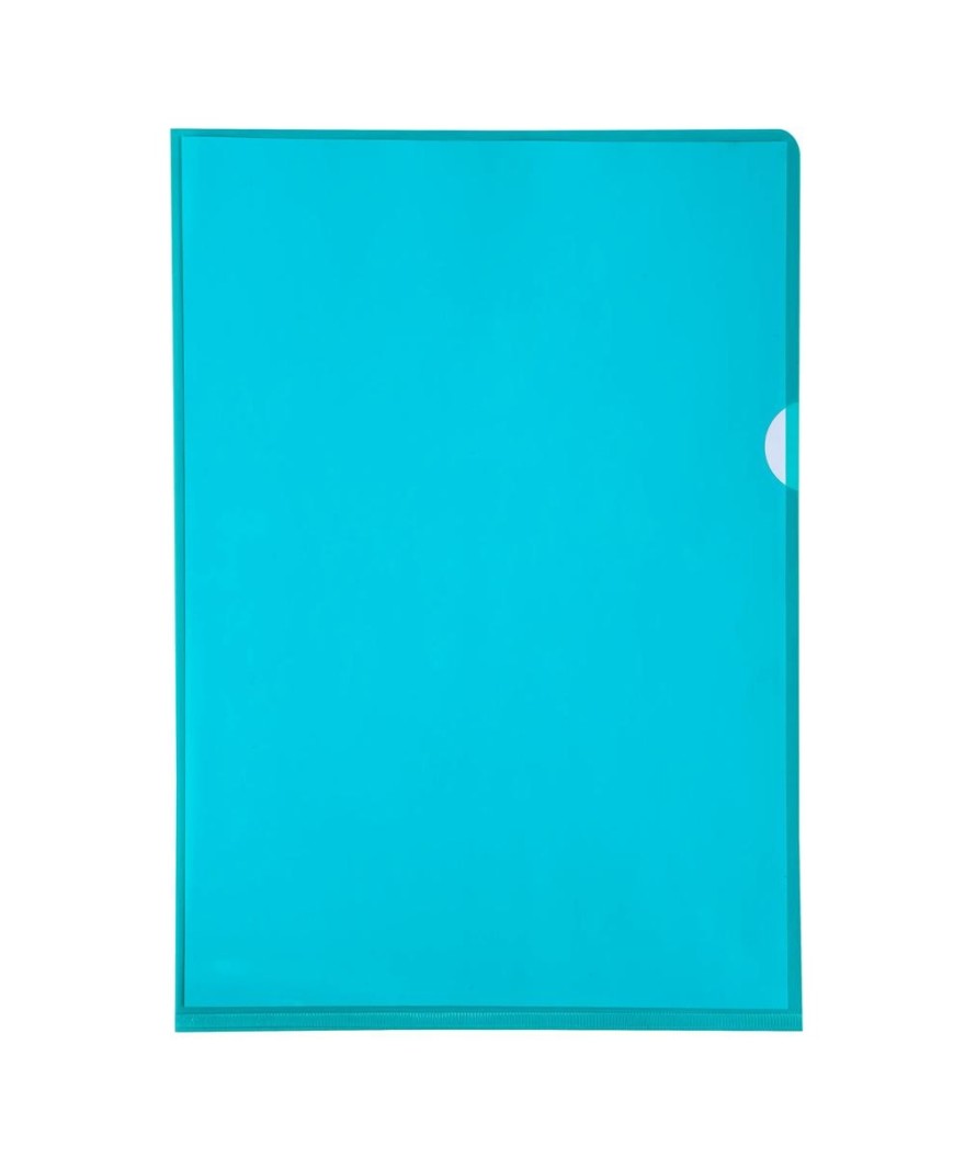SACH. 10 POCHETTES COINS  PVC VERT